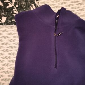 Essentials Lavender Fleece Quarter-Zip